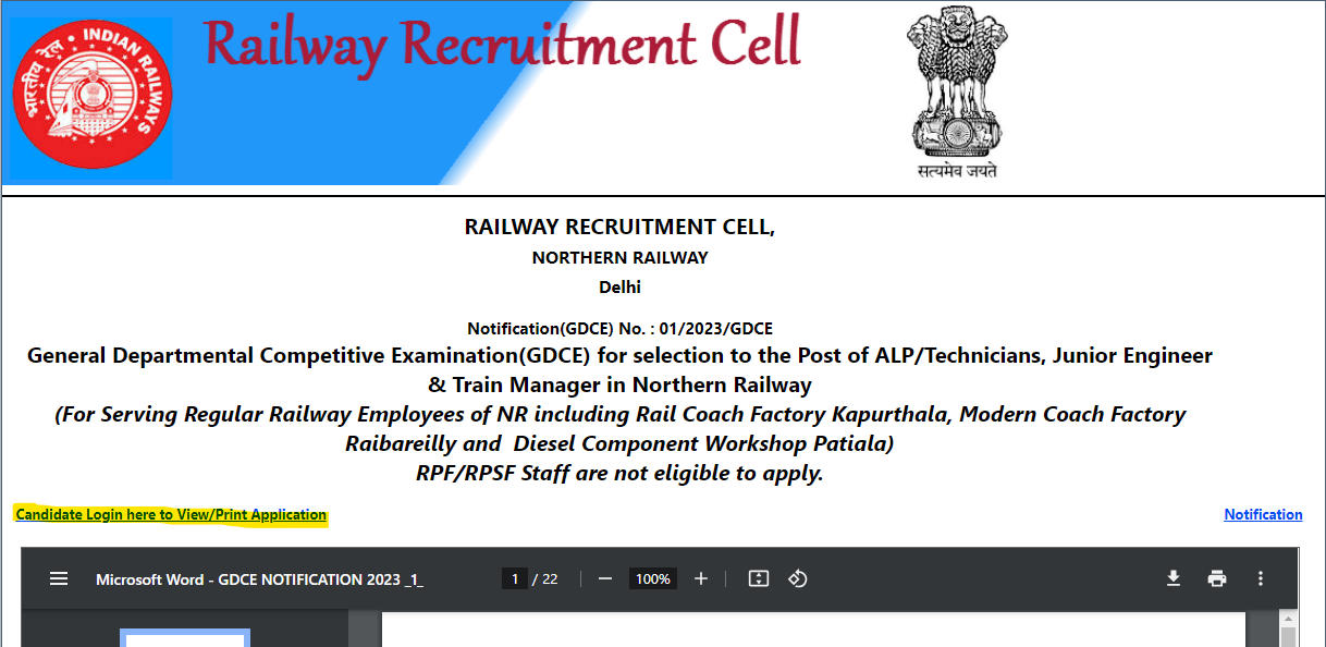 Northern Railway Recruitment 2023 Apply Online for 323 Vacancies_4.1