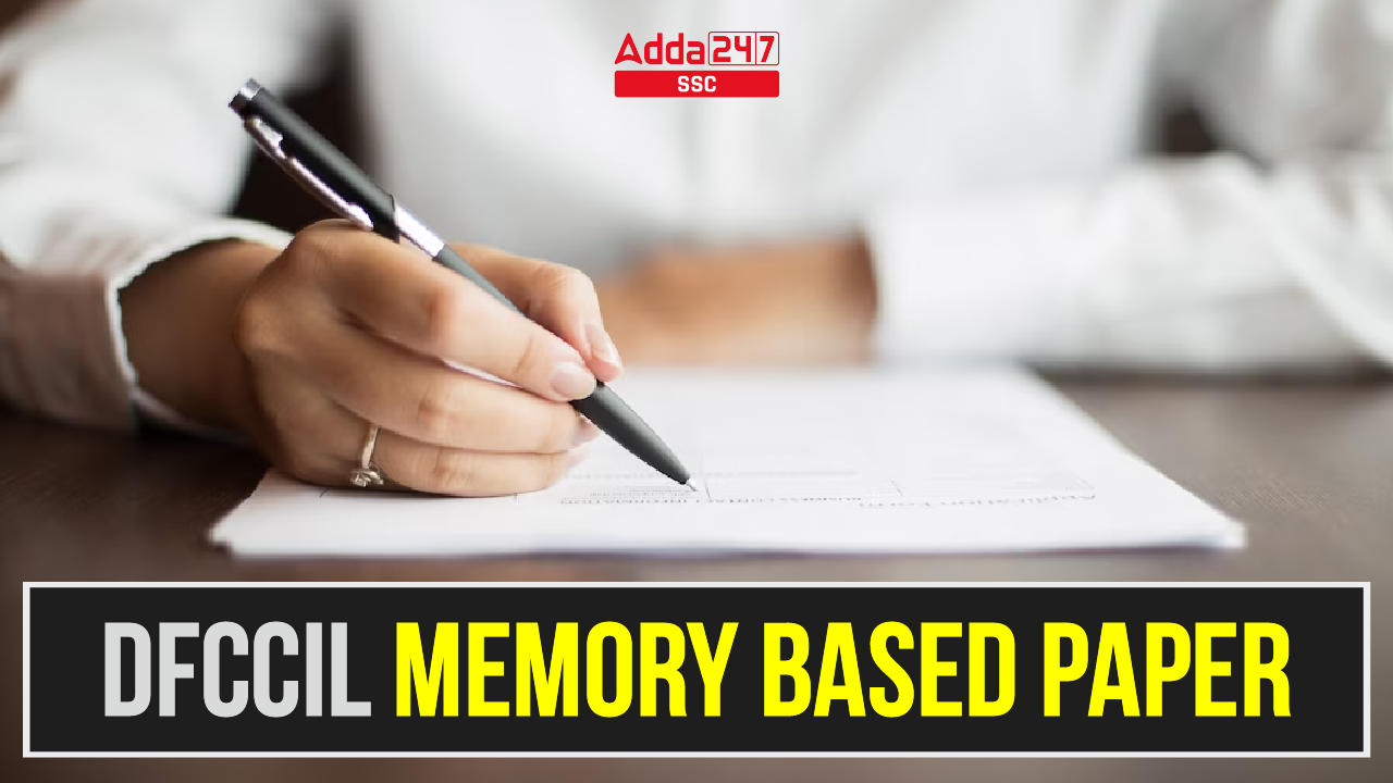 DFCCIL Memory Based Paper 2023, Download PDF_40.1