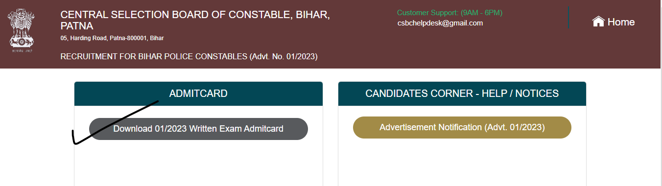 Bihar Police Constable Admit Card: Download Now_5.1