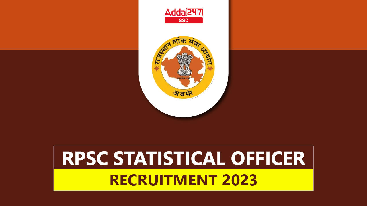 RPSC Statistical Officer Recruitment 2023, Apply Online Now_40.1