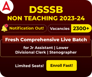 DSSSB Recruitment 2024, Apply Link Active_60.1