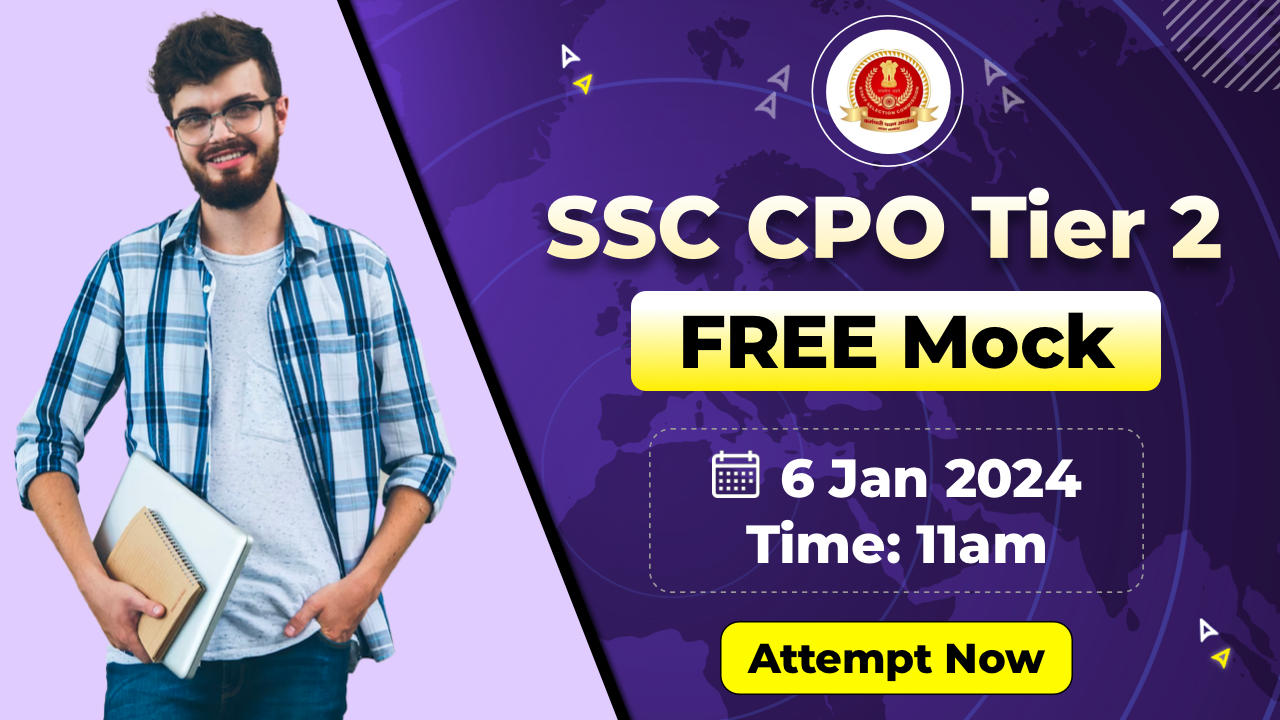 SSC CPO tier 2 free mock