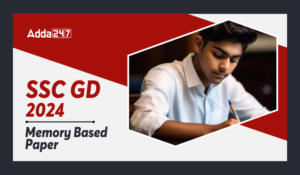 SSC GD 2024 Memory Based paper