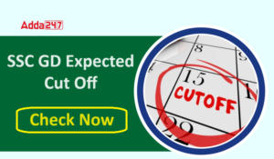 SSC GD Expected Cut Off 2024, Category Wise Cut off Marks
