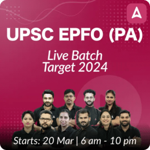 UPSC EPFO Personal Assistant Syllabus 2024 and Exam Pattern_3.1