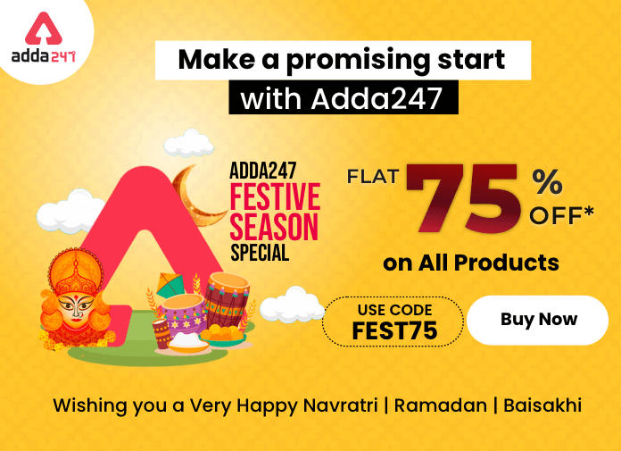 ADDA247 फेस्टिवल सीज़न स्पेशल ऑफर: पायें सभी प्रोडक्ट पर 75% की छूट_40.1