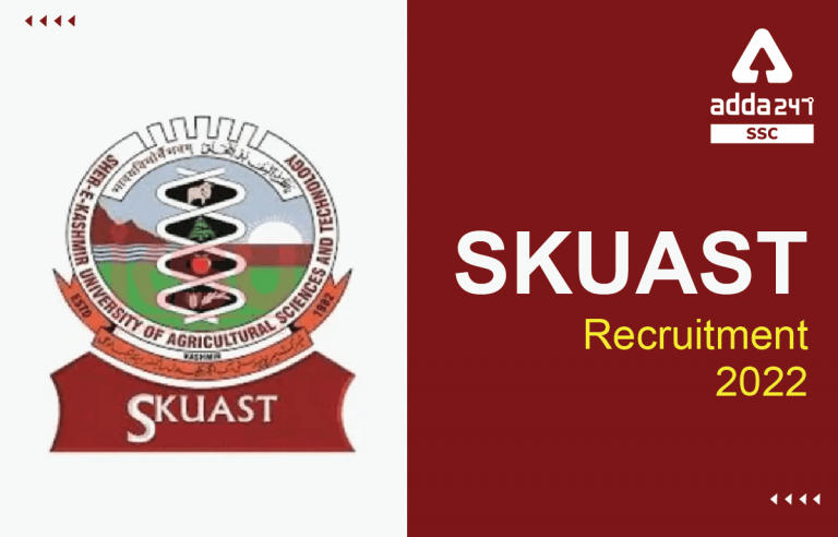 SKUAST Recruitment 2022 – 157 विभिन्न पदों के लिए ऑनलाइन आवेदन करें_40.1
