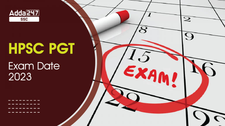 HPSC PGT Exam Date 2023: संशोधित परीक्षा तिथियों की अनुसूची देखें_40.1