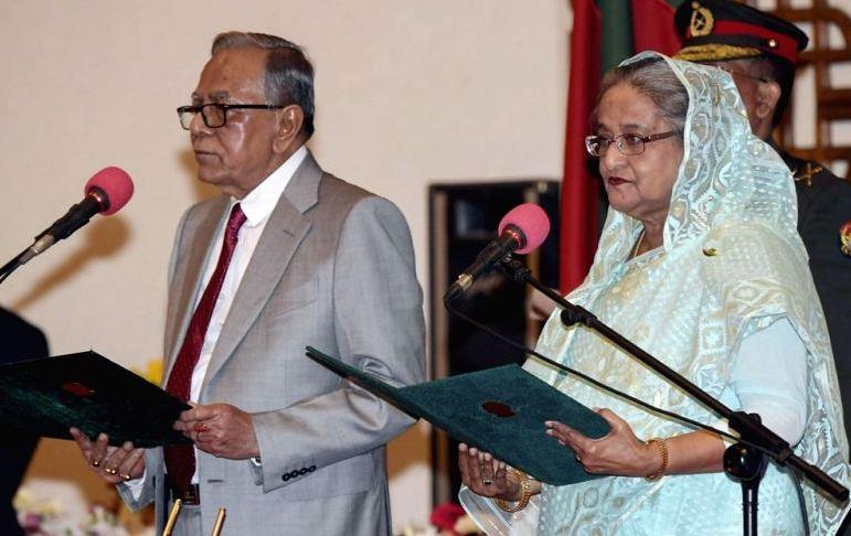 Sheikh Hasina Sworn-In As Bangladesh PM For 4th Term _40.1
