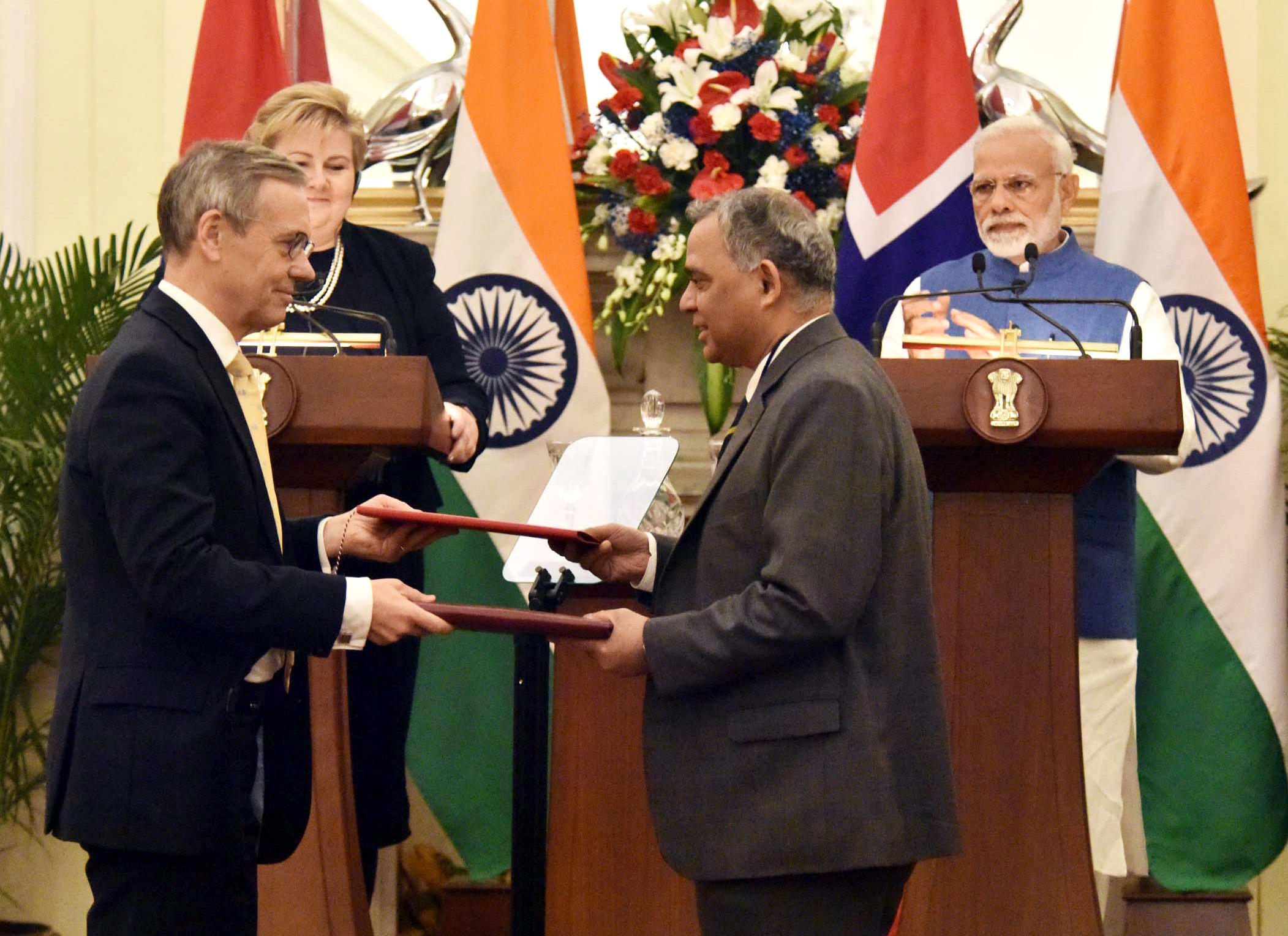 MoU on 'India-Norway Ocean Dialogue' exchanged _40.1