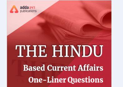 The Hindu Newspaper Based One-Liners eBook: January 2019 Edition_40.1