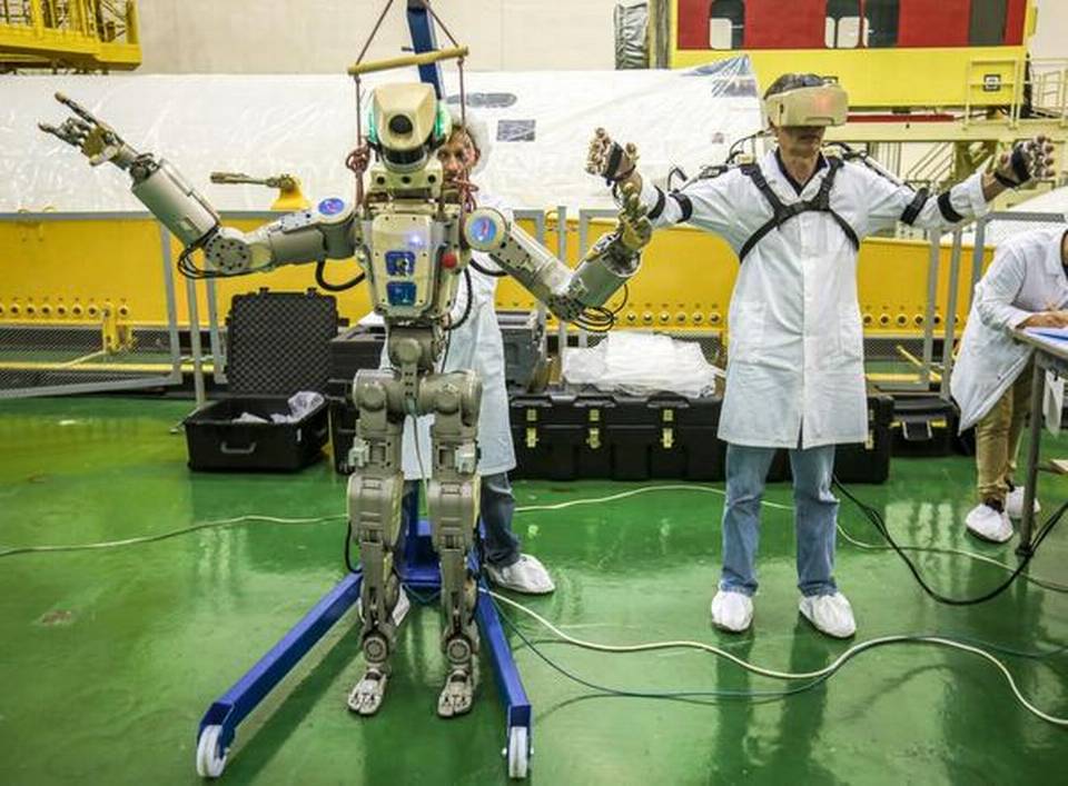 Russia sends its first humanoid robot Fedor into space_40.1