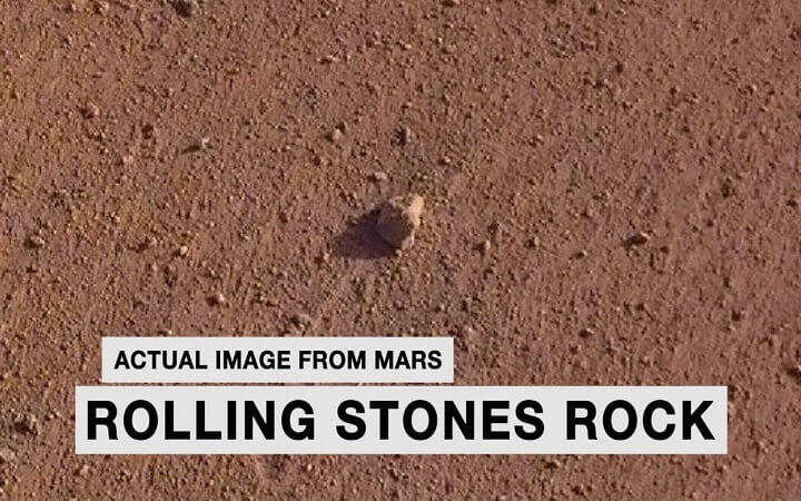 NASA honours Rolling Stones by naming rock on Mars_40.1