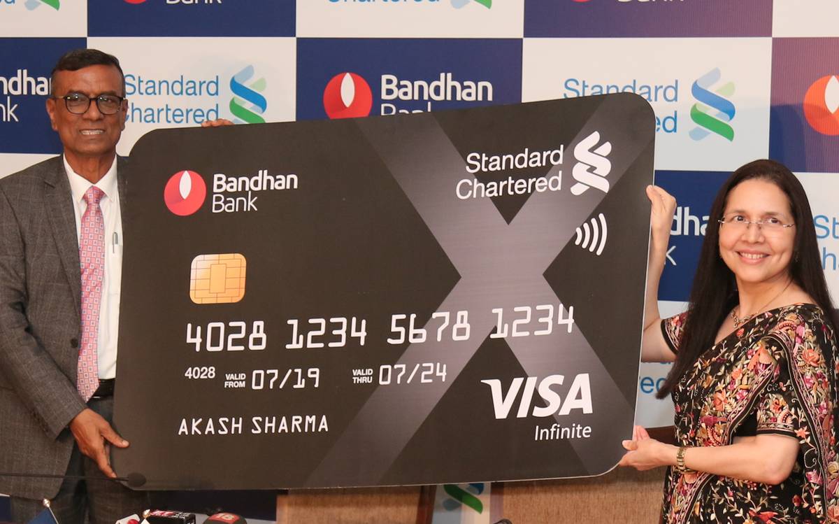 Bandhan Bank launches co-branded credit card with Standard Chartered_40.1