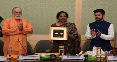 Finance Minister releases Commemorative Coin on Paramahansa Yogananda_40.1
