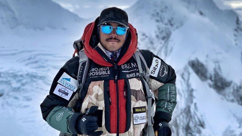 Nirmal Purja climbs world's 14 highest peaks in record-breaking 189 days_40.1