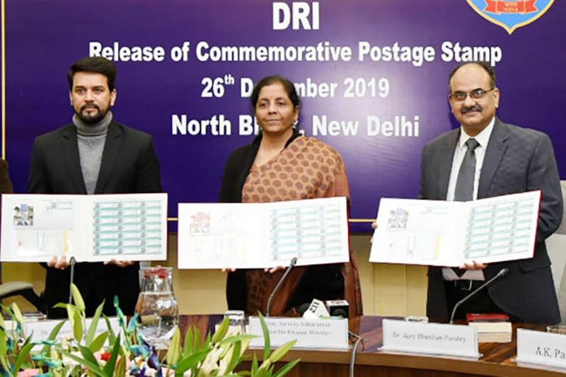 Finance minister releases stamp to commemorate DRI's role_40.1