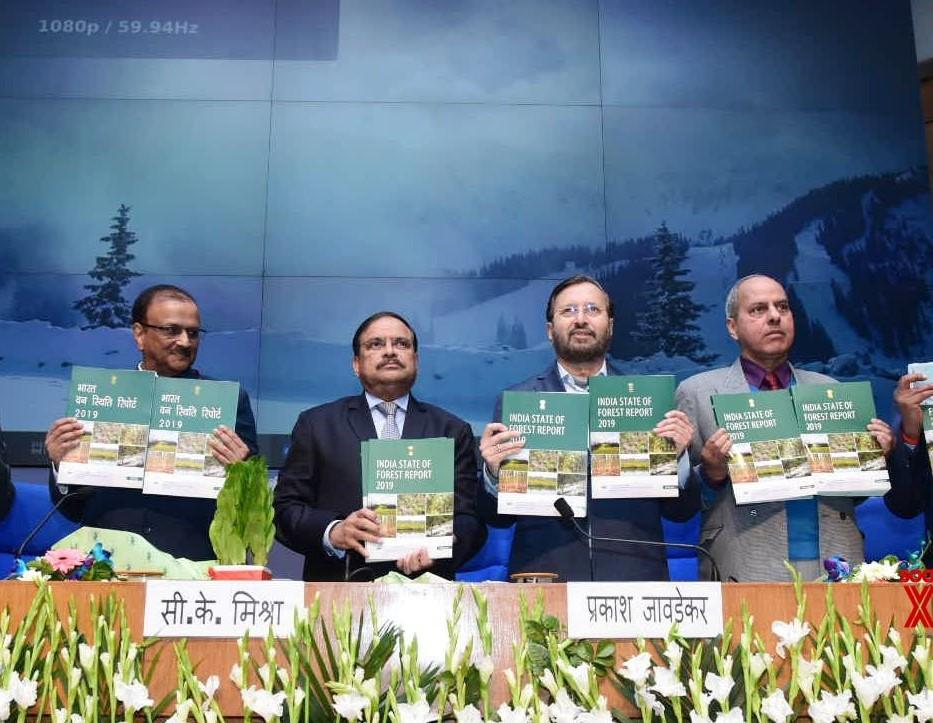 "India State of Forest Report 2019" released_40.1