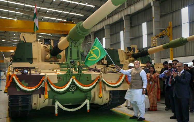 Defence Minister dedicates 51st K9 Vajra-T guns to nation_50.1