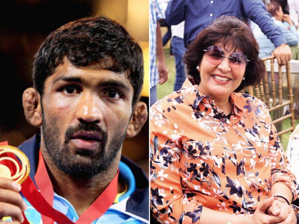 Paralympian Deepa Malik and wrestler Yogeshwar Dutt inducted in AlCS_40.1