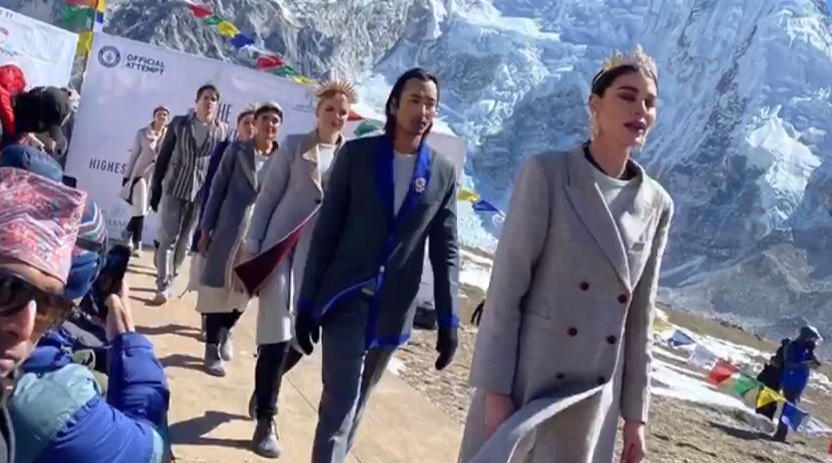 Nepal creates Guinness World Record for highest altitude fashion show event_30.1