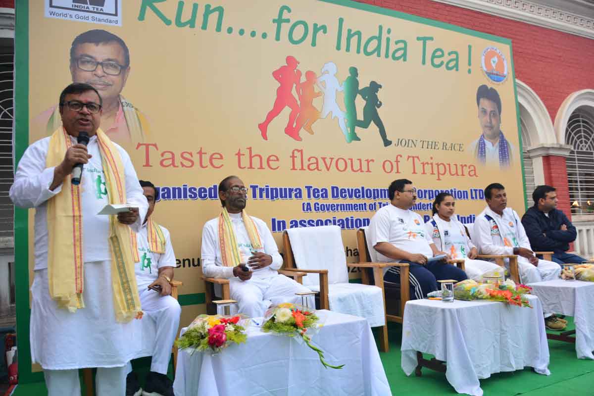 'Run for India Tea' event organized by Tripura Tea Board_50.1