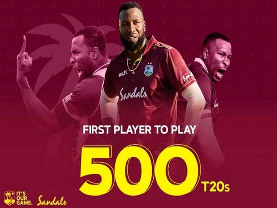 West Indies skipper Kieron Pollard becomes 1st player to play 500 T20s_40.1