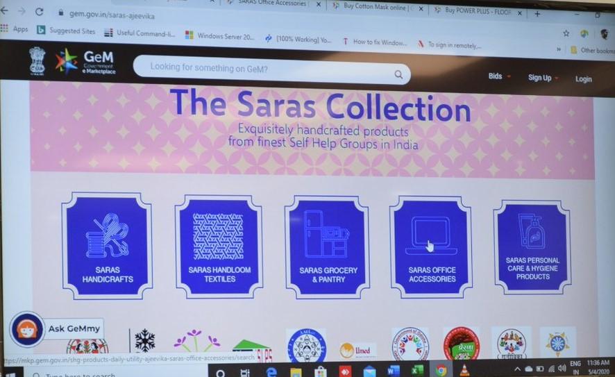 "The Saras Collection" launched on Government e-Marketplace portal_50.1