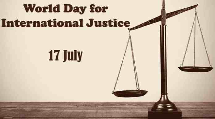 World Day for International Justice celebrated on 17th July_40.1