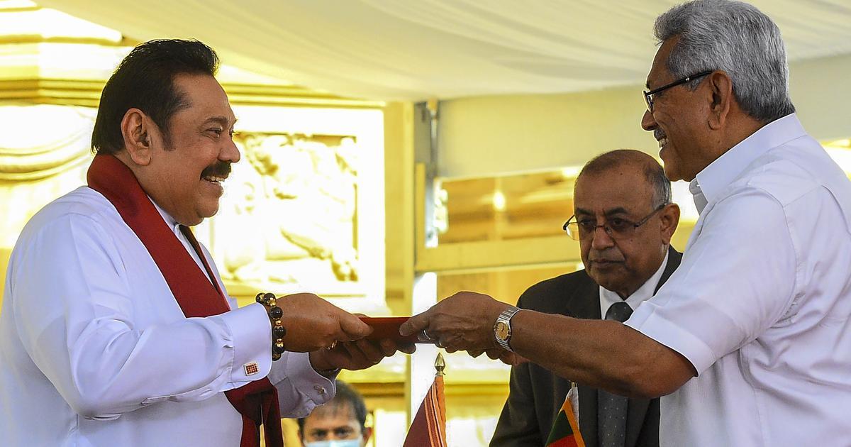 Mahinda Rajapaksa takes oath as Sri Lankan PM for 4th time_40.1