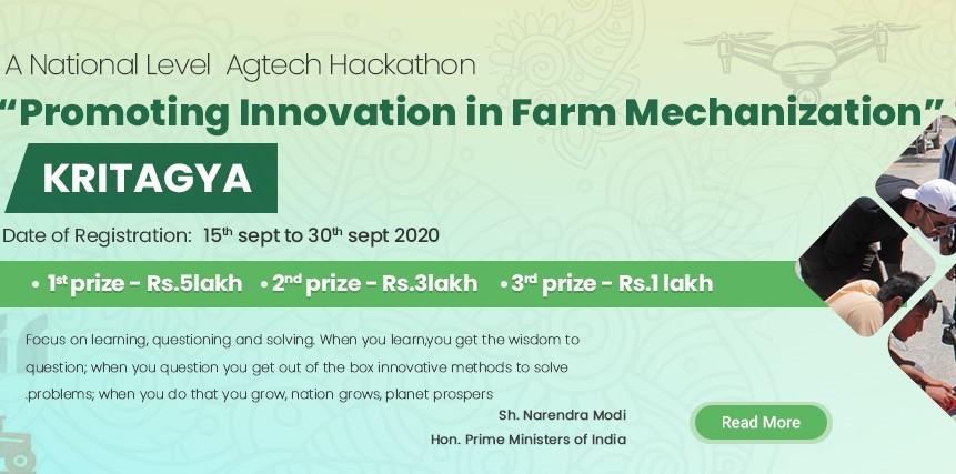 'Kritagya' Hackathon by National Agricultural Higher Education Project of ICAR_30.1