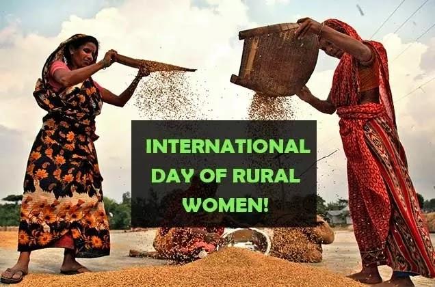 International Day of Rural Women: 15 October_40.1