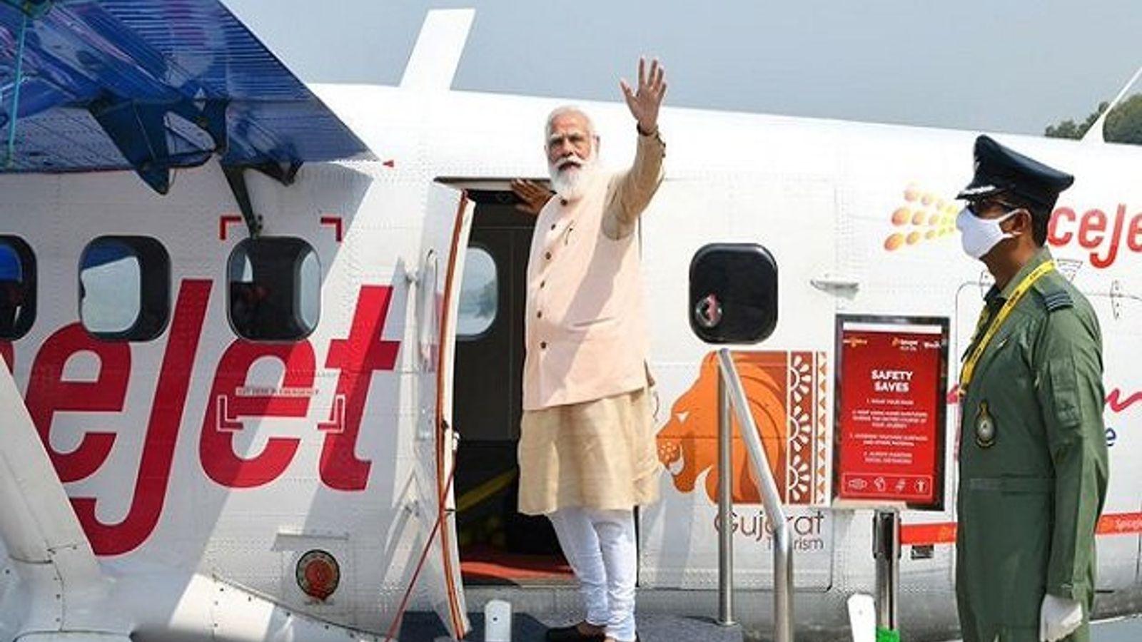 PM Modi launches India's first seaplane service in Gujarat_40.1