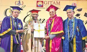 ISRO Chairman K Sivan receives Doctor of Science Honorary Doctorate_40.1