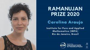 Carolina Araujo awarded 2020 Ramanujan Prize for Young Mathematicians_4.1