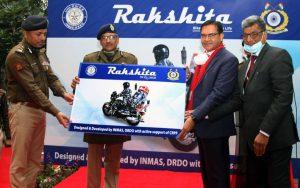 DRDO hands over Motor Bike Ambulance Rakshita to CRPF_4.1