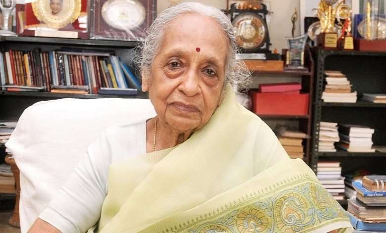 Padma Award winning Renowned Oncologist Dr V Shanta passes away_30.1