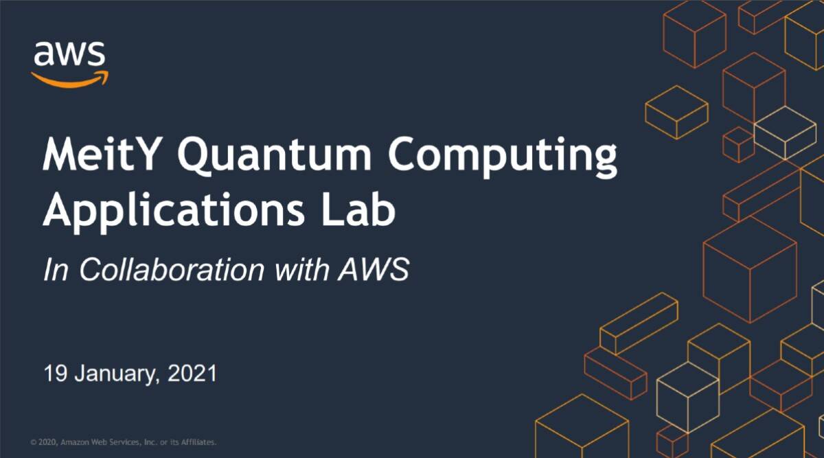 MeITY and AWS announced Quantum Computing Applications Lab in India_40.1