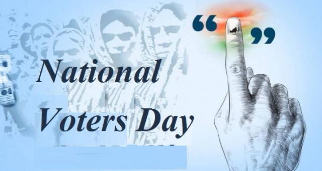 National Voters' Day observed on 25 January