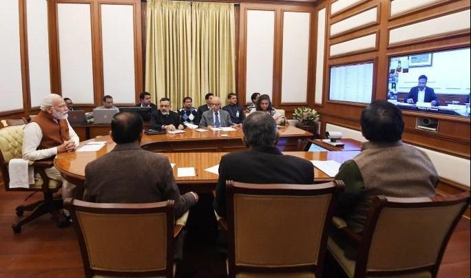 PM Modi Chairs 35th PRAGATI Meet_40.1