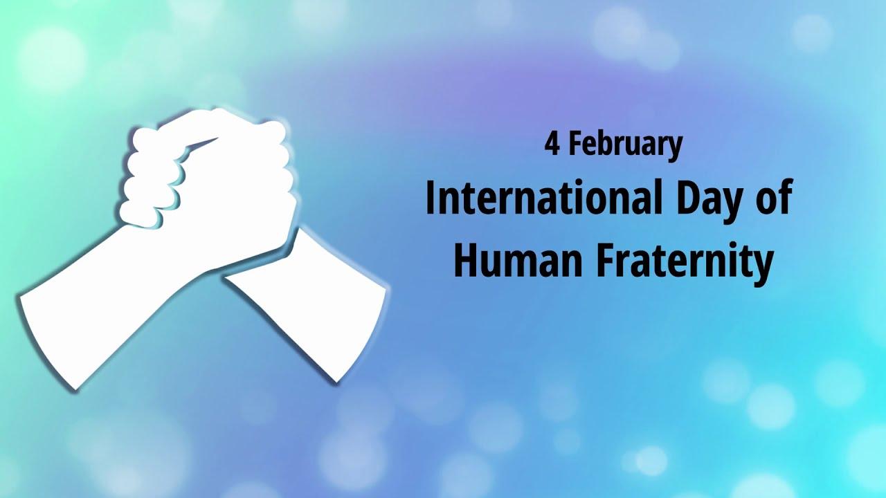 International Day of Human Fraternity: 4 February_30.1