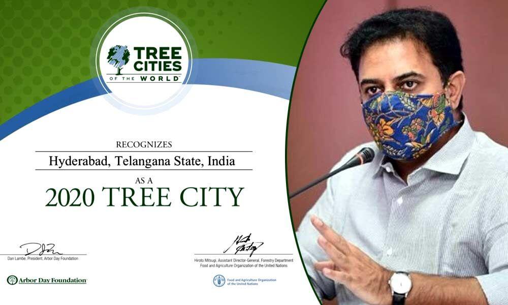 Hyderabad Recognised as '2020 Tree City of the World'_30.1