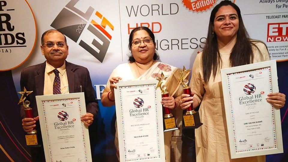 Union Bank Of India wins World HRD Congress Awards_40.1