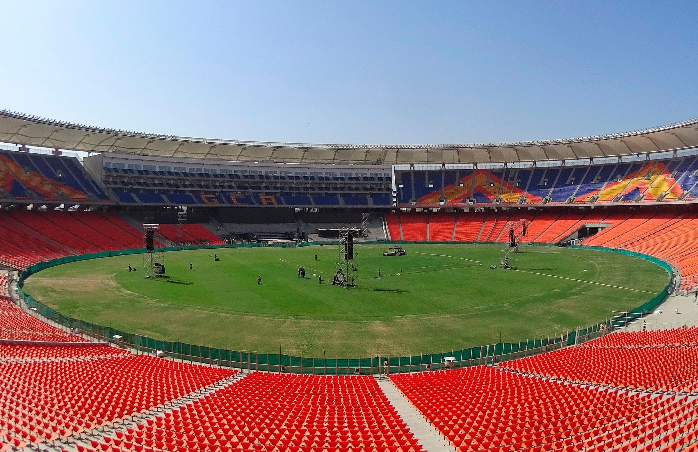 World's biggest cricket stadium set for first match 2022_30.1