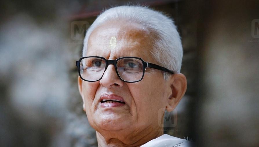 Padma Shri Malayalam Poet Vishnunarayanan Namboothiri passes away_50.1