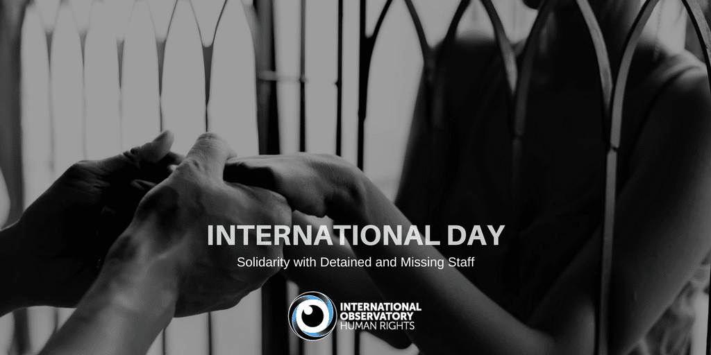 International Day Of Solidarity With Detained And Missing Staff Members