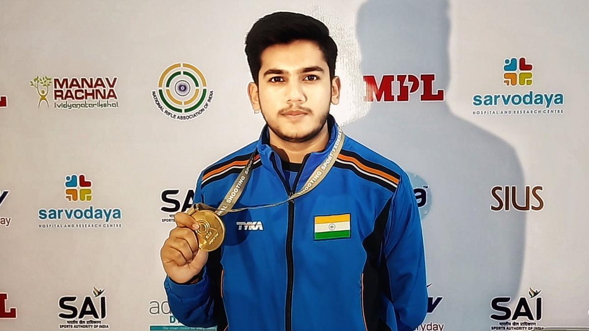 ISSF World Cup: India's Aishwary Pratap Singh Tomar Wins Gold_50.1