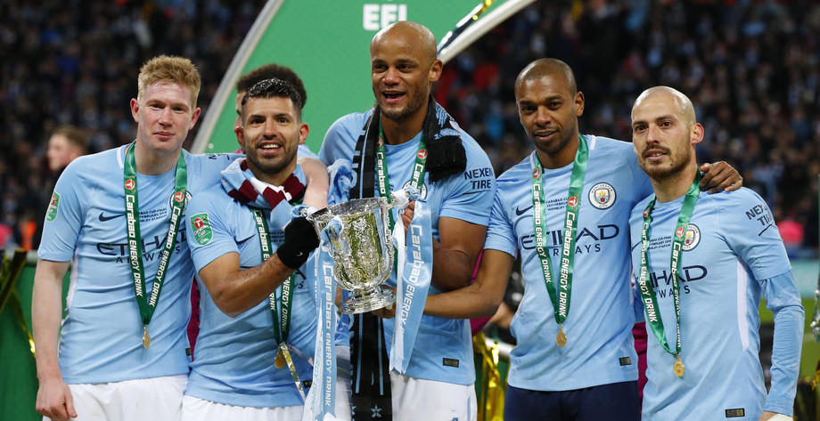 Manchester City Won League Cup Football Tournament