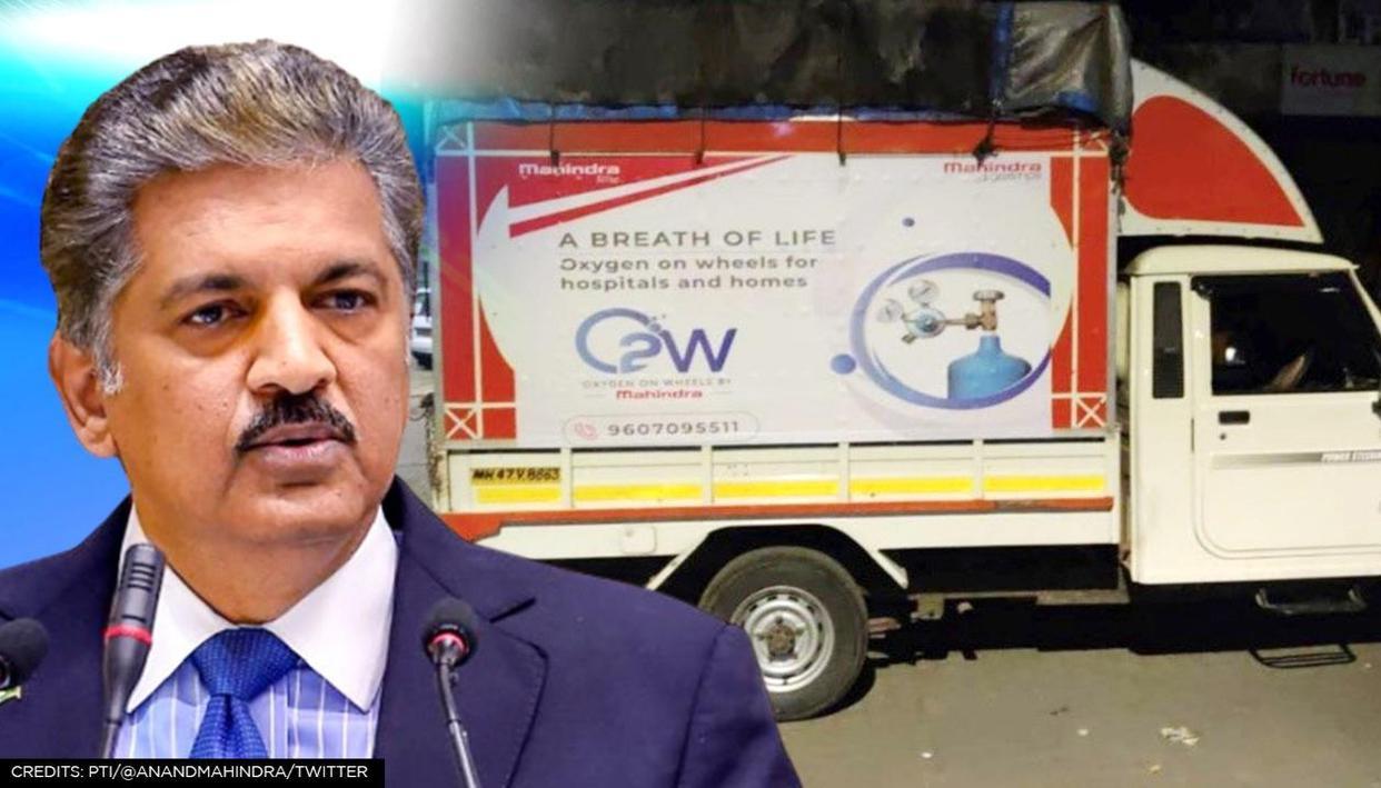 Anand Mahindra launches Project 'Oxygen on Wheels'