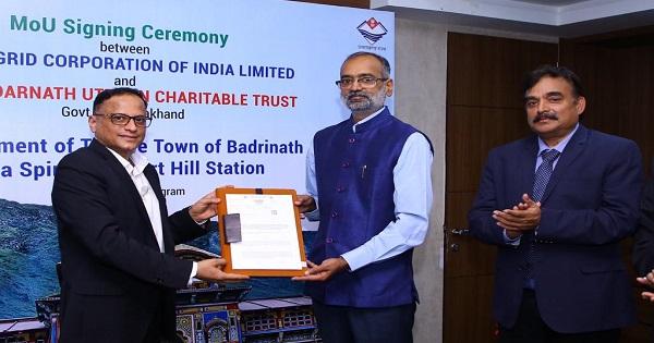 Oil And Gas Psus Inks Mou For Shri Badrinath Dham